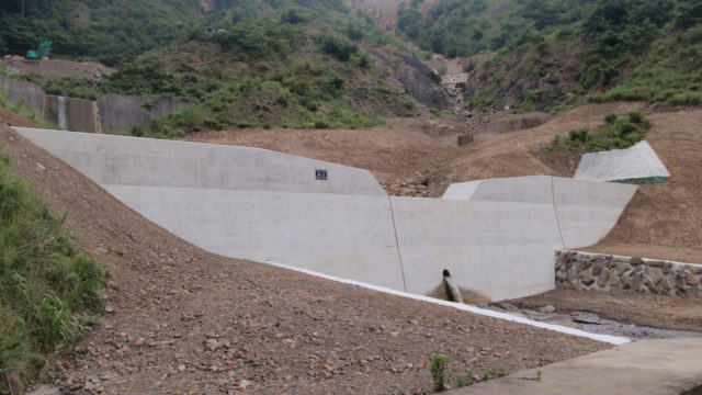 本田野地区治山工事2