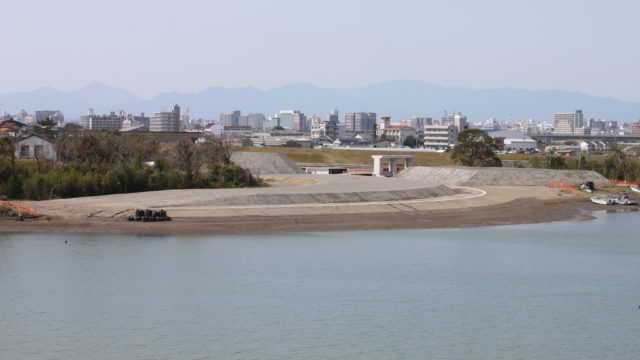 赤江北地区堤防基礎外工事